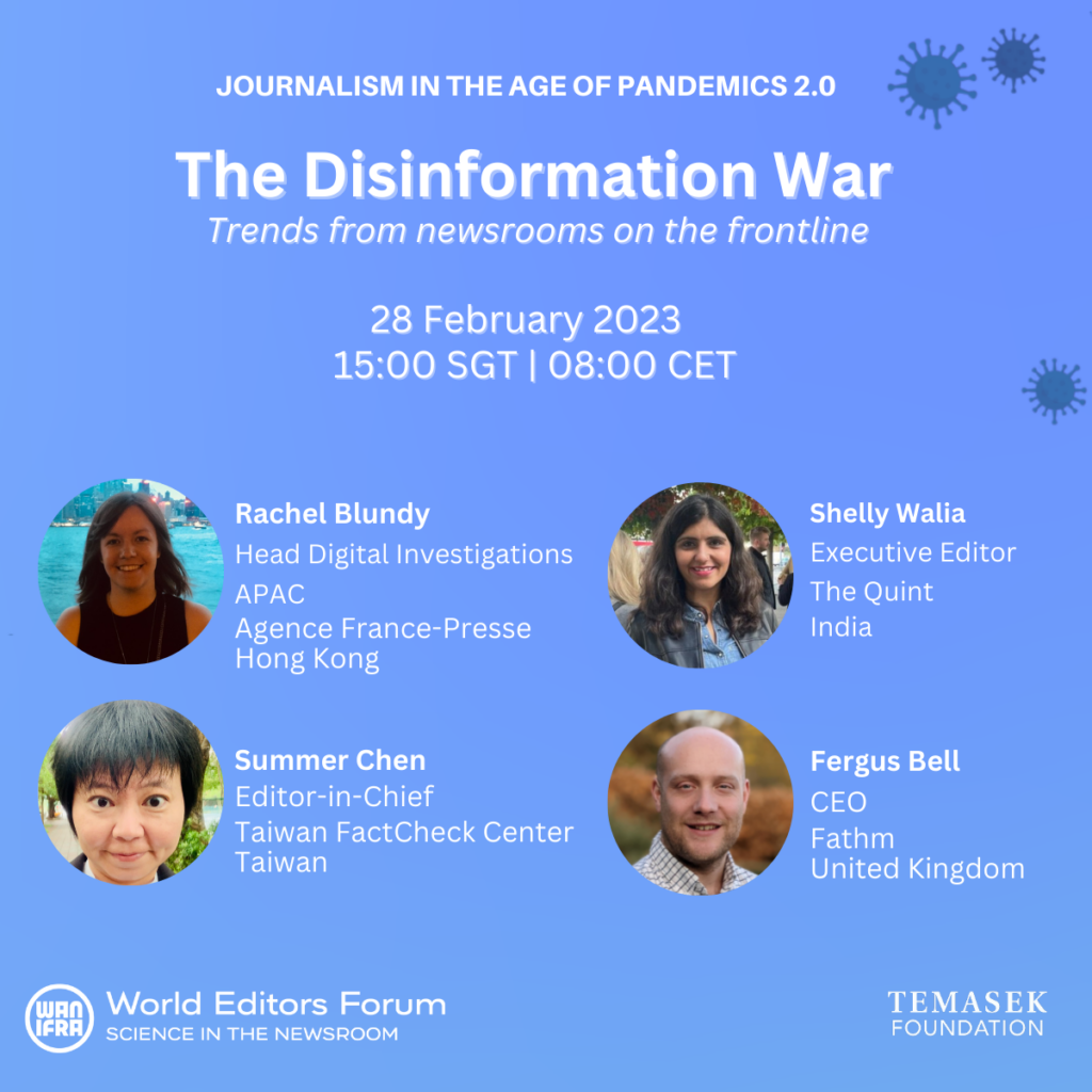 New Guide: Journalism in the Age of Pandemics 2.0 - WAN-IFRA