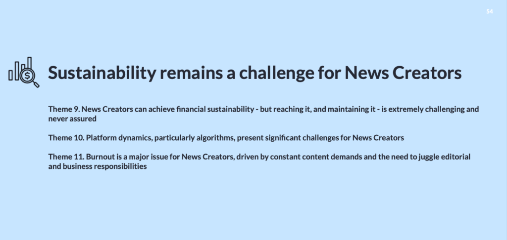 Mapping the news creator landscape - The Media Online