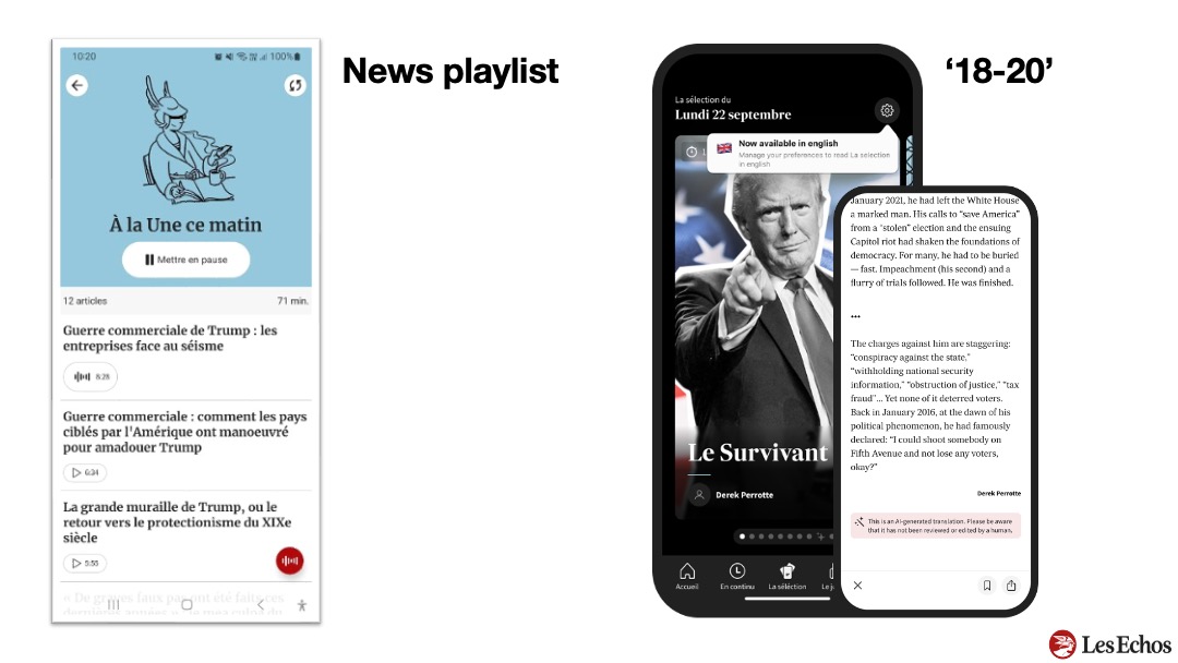L’IA comme moteur d’engagement : Les Echos et Le Parisien approfondissent la connexion des lecteurs avec des fonctionnalités basées sur l’IA