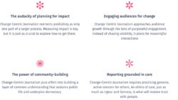 Rethinking Journalism: A New Framework for Value Measurement Change-centric Journalism
