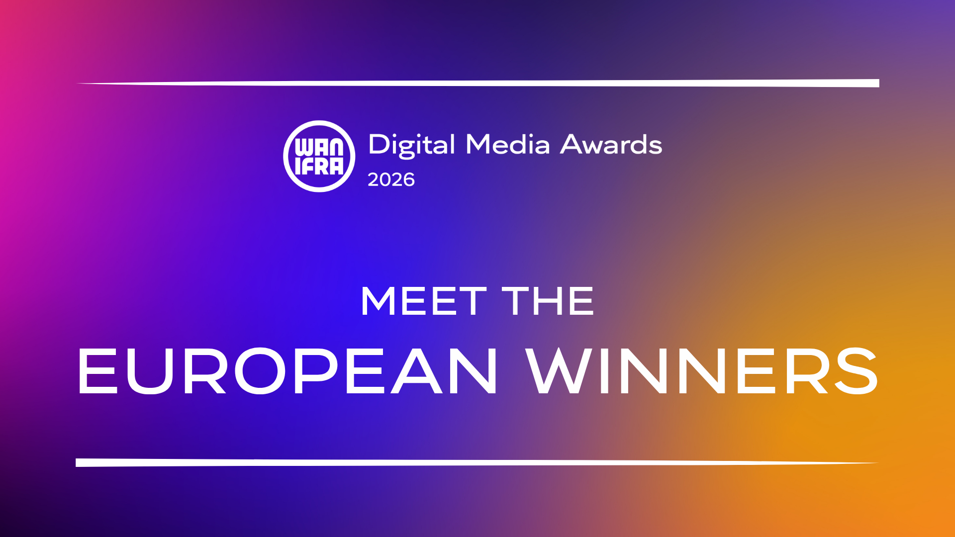 British and Scandinavian news publishers lead media innovation in Europe at the Digital Media Awards