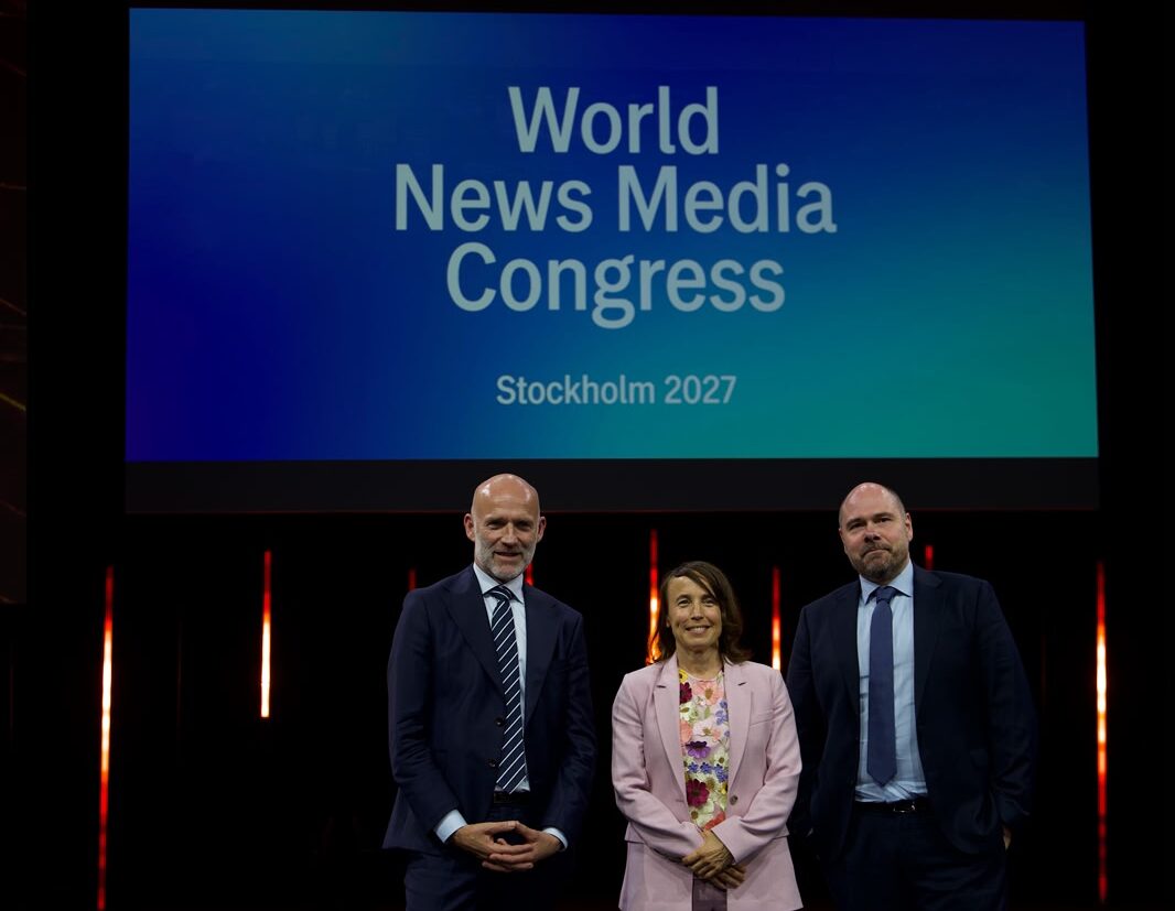 Stockholm to host the World News Media Congress in 2027