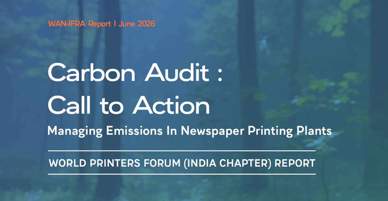 WAN-IFRA Carbon Audit Report: Managing Emissions in Newspaper Printing